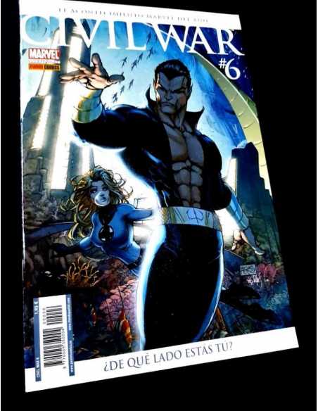 DE KIOSCO CIVIL WAR 6 PANINI COMICS MARVEL GRAPA