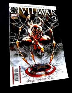 DE KIOSCO CIVIL WAR 3 PANINI COMICS MARVEL GRAPA