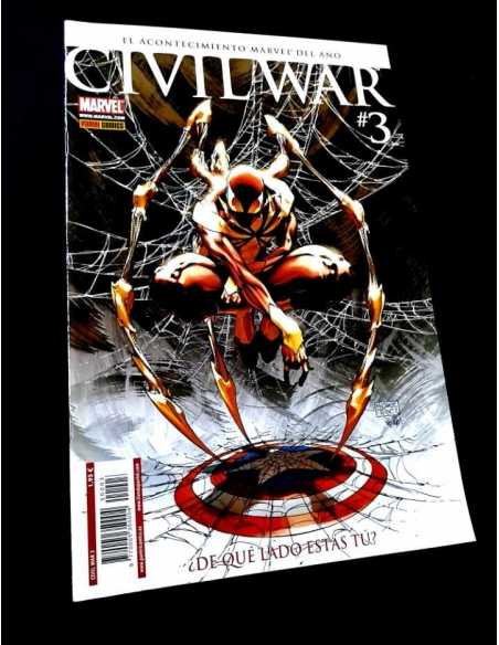 DE KIOSCO CIVIL WAR 3 PANINI COMICS MARVEL GRAPA