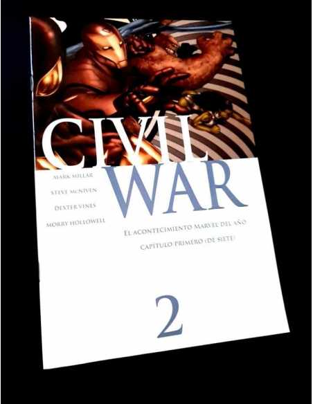 DE KIOSCO CIVIL WAR 2 PANINI COMICS MARVEL GRAPA