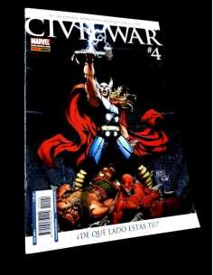 DE KIOSCO CIVIL WAR 4 PANINI COMICS MARVEL GRAPA