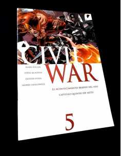DE KIOSCO CIVIL WAR 5 PANINI COMICS MARVEL GRAPA