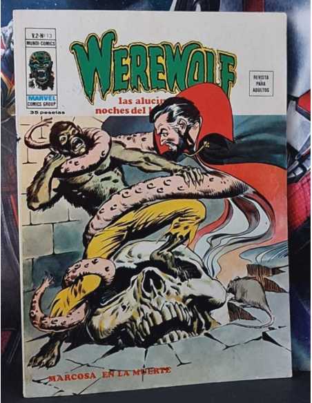 CASI EXCELENTE ESTADO WEREWOLF 13 VOL II MARCOSA EN LA MUERTE GRAPA EDICIONES VERTICE