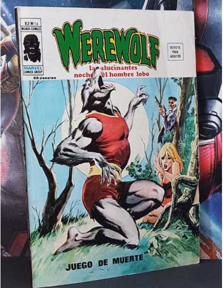 MUY BUEN BUEN ESTADO WEREWOLF 16 VOL II JUEGO DE MUERTE GRAPA EDICIONES VERTICE