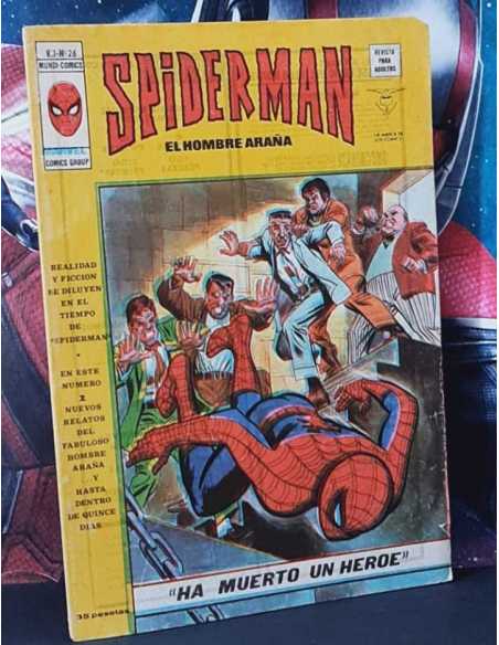 BUEN ESTADO SPIDERMAN 26 VOL III SPIDER-MAN HA MUERTO UN HÉROE GRAPA VERTICE