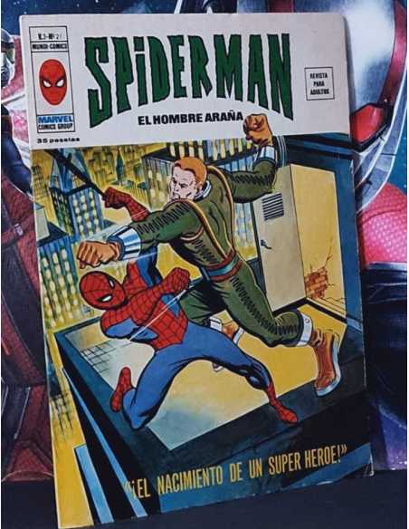 MUY BUEN ESTADO SPIDERMAN 21 VOL III SPIDER-MAN EL NACIMIENTO DE UN SUPER HÉROE GRAPA VERTICE