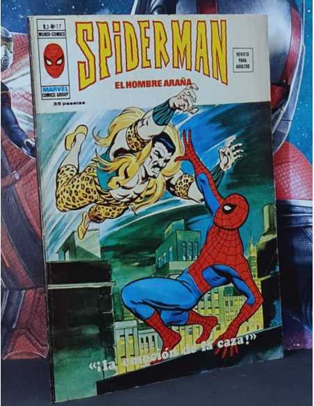 MUY BUEN ESTADO SPIDERMAN 17 VOL III SPIDER-MAN LA EMOCIÓN DE LA CAZA GRAPA VERTICE