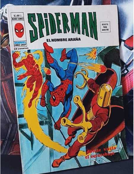 CASI EXCELENTE ESTADO SPIDERMAN 11 VOL III SPIDER-MAN DÓNDE VUELA EL ESCARABAJO GRAPA VERTICE