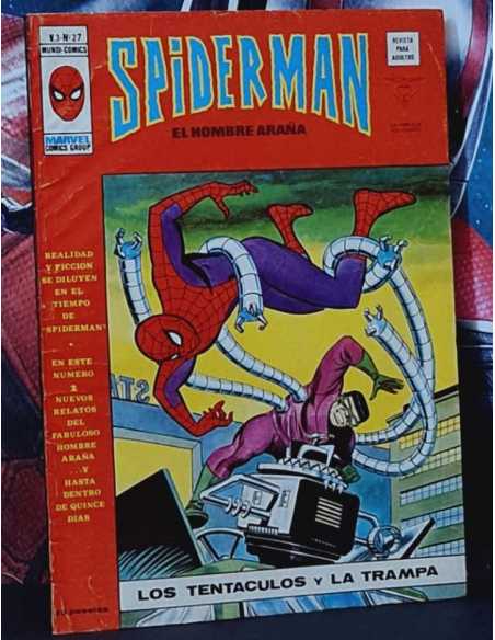 MUY BUEN ESTADO SPIDERMAN 27 VOL III SPIDER-MAN LOS TENTÁCULOS Y LA TRAMPA GRAPA VERTICE