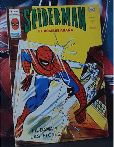 MUY BUEN ESTADO SPIDERMAN 43 VOL III LA DAMA Y LAS FLORES GRAPA EDICIONES VERTICE