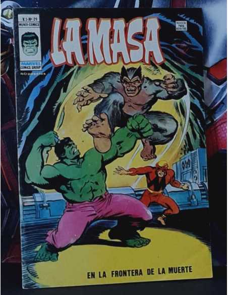 MUY BUEN ESTADO LA MASA 29 VOL III EN LA FRONTERA DE LA MUERTE GRAPA EDICIONES VERTICE