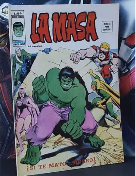 EXCELENTE ESTADO LA MASA 14 VOL III SI TE MATO MUERO GRAPA EDICIONES VERTICE
