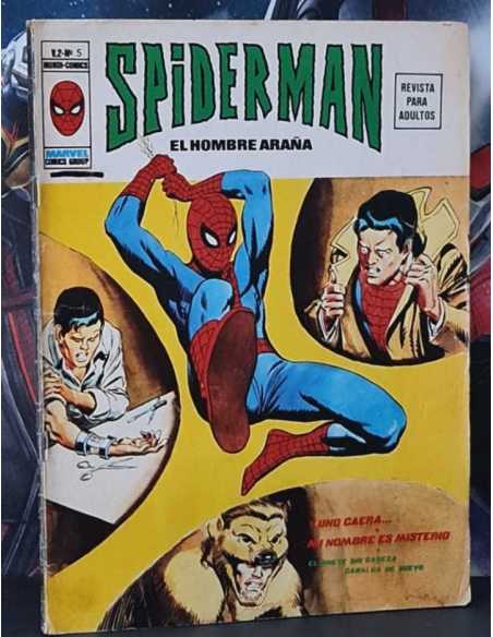 MUY BUEN ESTADO SPIDERMAN 5 VOL II SIN POSTER Y UNO CAERÁ MI NOMBRE ES MISTERIO GRAPA VERTICE