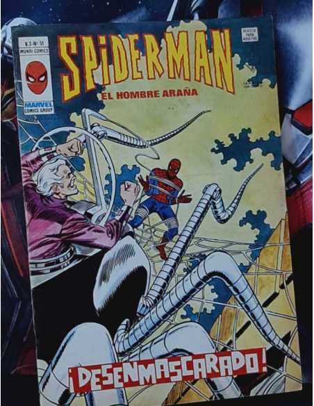 MUY BUEN ESTADO SPIDERMAN 51 VOL III DESENMASCARADO GRAPA EDICIONES VERTICE