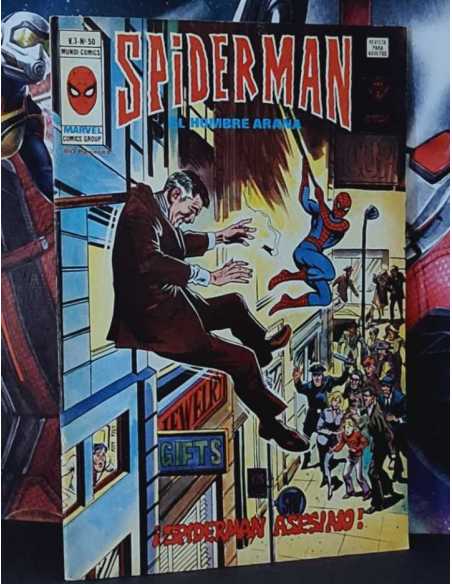 MUY BUEN ESTADO SPIDERMAN 50 VOL III ASESINO GRAPA EDICIONES VERTICE