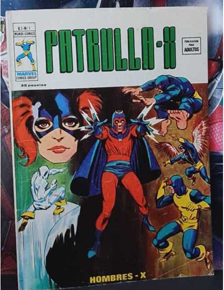 MUY BUEN ESTADO PATRULLA X 1 VOL III HOMBRES X GRAPA EDICIONES VERTICE