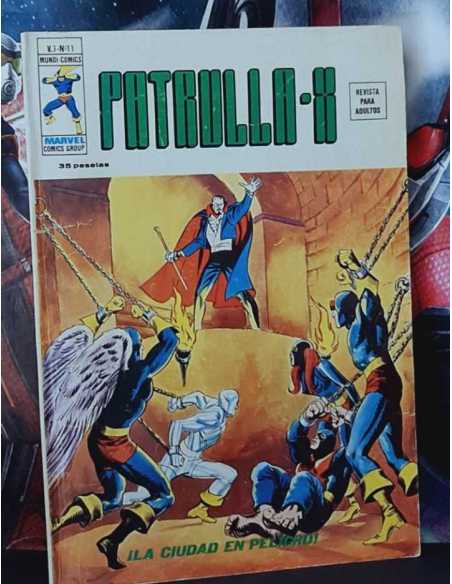 BUEN ESTADO PATRULLA X 11 VOL III LA CIUDAD EN PELIGRO GRAPA EDICIONES VERTICE