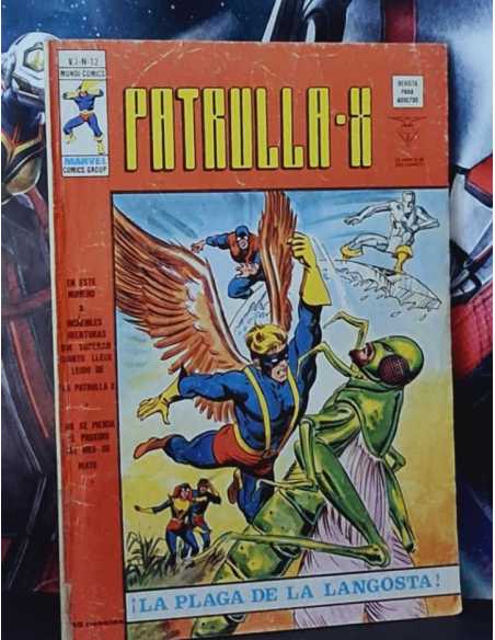 PATRULLA X 12 VOL III LA PLAGA DE LA LANGOSTA NORMAL ESTADO GRAPA EDICIONES VERTICE