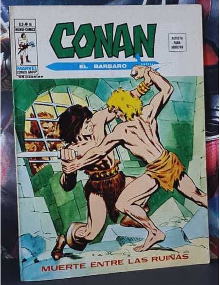 MUY BUEN ESTADO CONAN 16 VOL II MUERTE ENTRE LAS RUINAS GRAPA EDICIONES VÉRTICE
