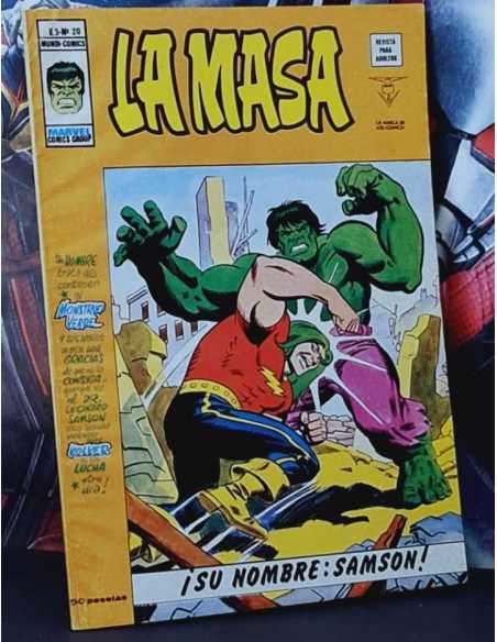 MUY BUEN ESTADO LA MASA 20 VOL III SU NOMBRE SAMSON GRAPA EDICIONES VERTICE