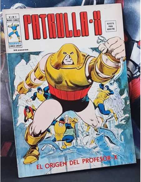 MUY BUEN ESTADO PATRULLA X 6 VOL III EL ORIGEN DEL PROFESOR X GRAPA EDICIONES VERTICE