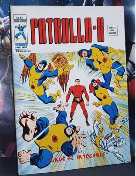 EXCELENTE ESTADO PATRULLA X 24 VOL III UNUS EL INTOCABLE GRAPA EDICIONES VERTICE