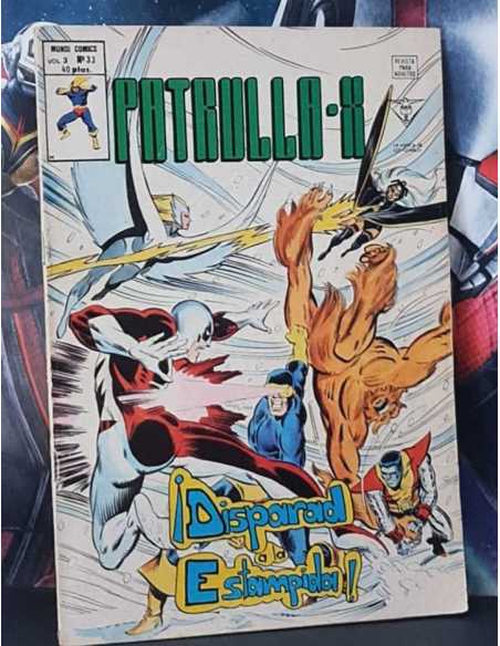 BUEN ESTADO PATRULLA X 33 VOL III DISPARAD A LA ESTAMPIDA GRAPA EDICIONES VERTICE