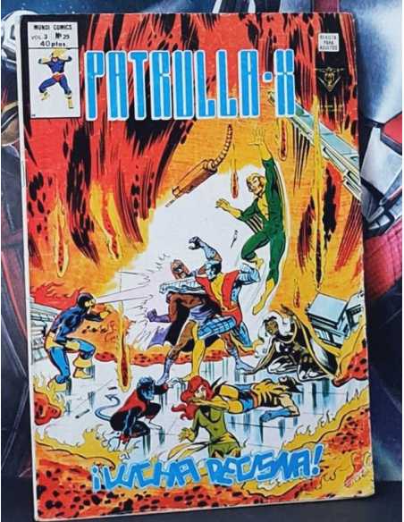 PATRULLA X 29 VOL III LUCHA DECISIVA NORMAL ESTADO GRAPA EDICIONES VERTICE