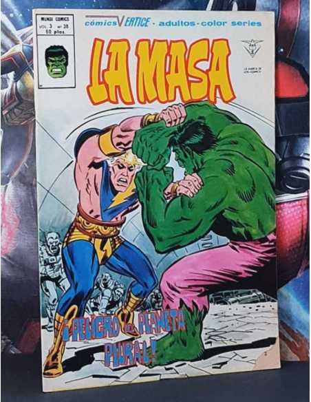 EXCELENTE ESTADO LA MASA 38 VOL III PELIGRO DEL PLANETA PLURAL GRAPA EDICIONES VERTICE