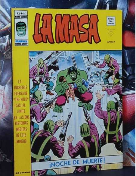 CASI EXCELENTE ESTADO LA MASA 16 VOL III NOCHE DE MUERTE GRAPA EDICIONES VERTICE