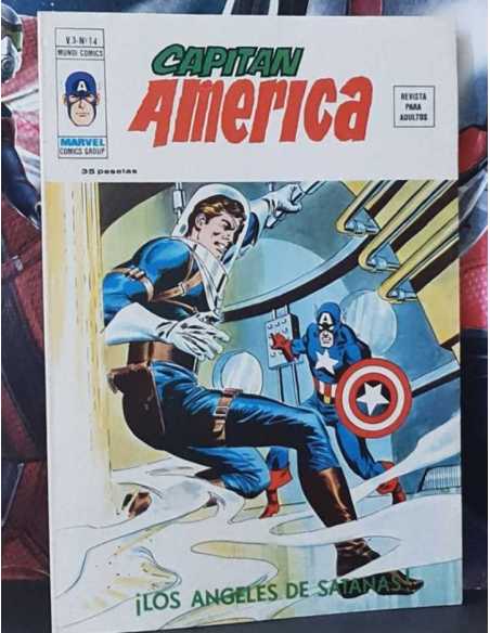 DE KIOSCO ESTADO CAPITAN AMERICA 14 VOL III LOS ANGELES DE SATANAS GRAPA EDICIONES VERTICE