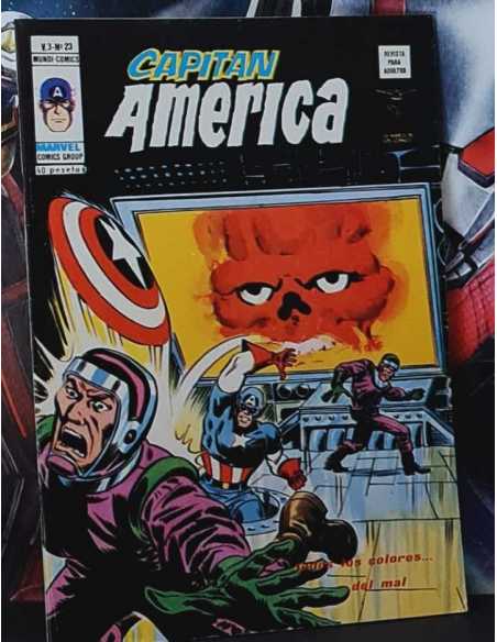 DE KIOSCO CAPITAN AMERICA 23 VOL III TODOS LOS COLORES DEL MAL GRAPA EDICIONES VERTICE