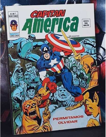DE KIOSCO CAPITAN AMERICA 7 VOL III PERMITAMOS OLVIDAR GRAPA EDICIONES VERTICE