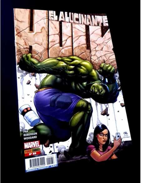DE KIOSCO EL ALUCINANTE HULK 68 PANINI COMICS GRAPA