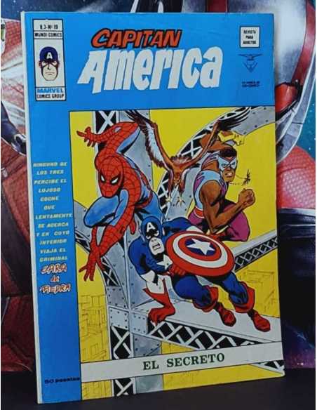 CASI EXCELENTE ESTADO CAPITAN AMERICA 19 VOL III EL SECRETO GRAPA EDICIONES VERTICE