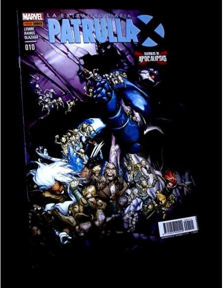 EXCELENTE ESTADO LA EXTRAORDINARIA PATRULLA X 10 PANINI COMICS MARVEL