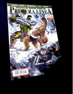 EXCELENTE ESTADO WORLD WAR HULK PRIMERA LINEA 2 PANINI...