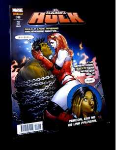 CASI EXCELENTE ESTADO EL ALUCINANTE HULK 49 PANINI COMICS...
