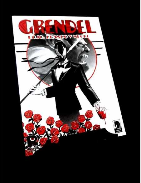 DE KIOSCO GRENDEL ROJO BLANCO Y NEGRO TOMO UNIVO DARK HORSE COMICS