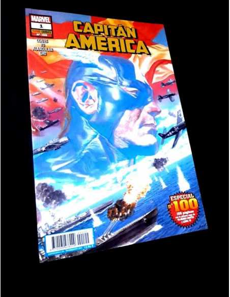 DE KIOSCO CAPITAN AMERICA 100 PANINI COMICS TOMO