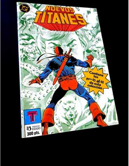 MUY BUEN ESTADO NUEVOS TITANES 45 AL 48 DC RETAPADO TOMO ZINCO