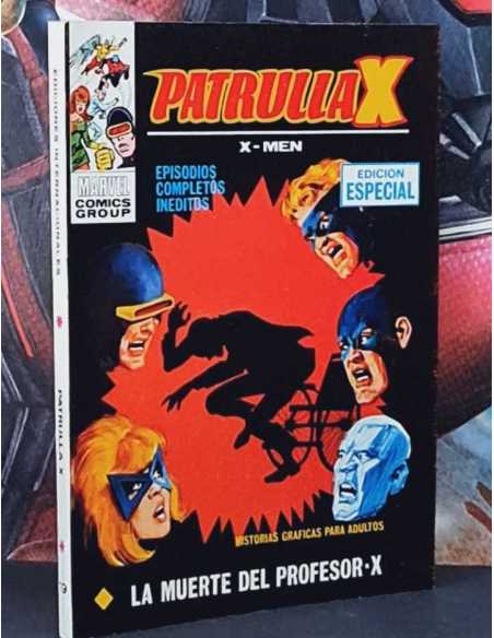 DE KIOSCO PATRULLA X 19 LA MUERTE DEL PROFESOR X TACO 25PTS EDICIONES INTERNACIONALES VERTICE