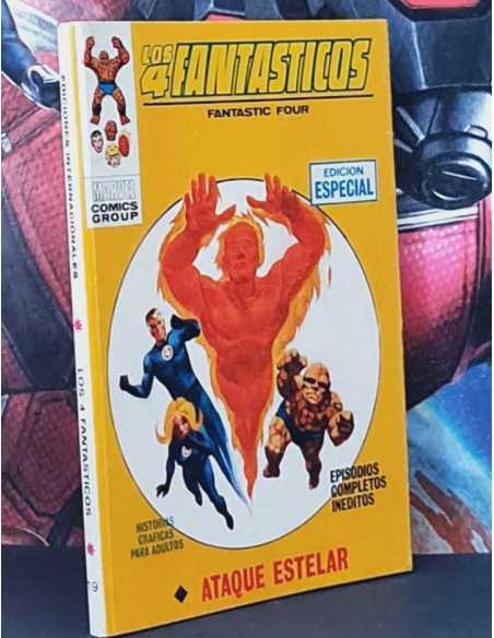 DE KIOSCO LOS 4 FANTÁSTICOS 19 ATAQUE ESTELAR TACO EDICIONES VERTICE