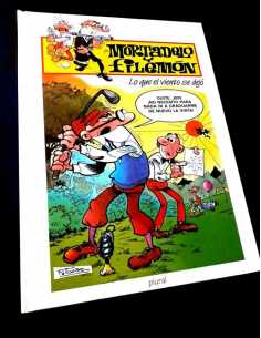 DE KIOSCO MORTADELO Y FILEMON LO QUE EL VIENTO SE DEJO...
