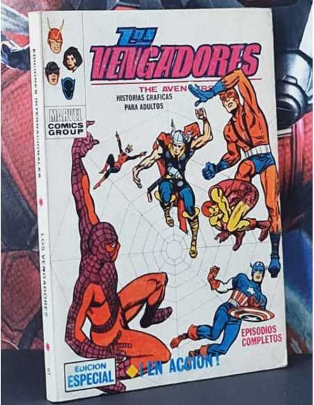 MUY BUEN ESTADO LOS VENGADORES 5 EN ACCIÓN TACO EDICIONES INTERNACIONALES VERTICE
