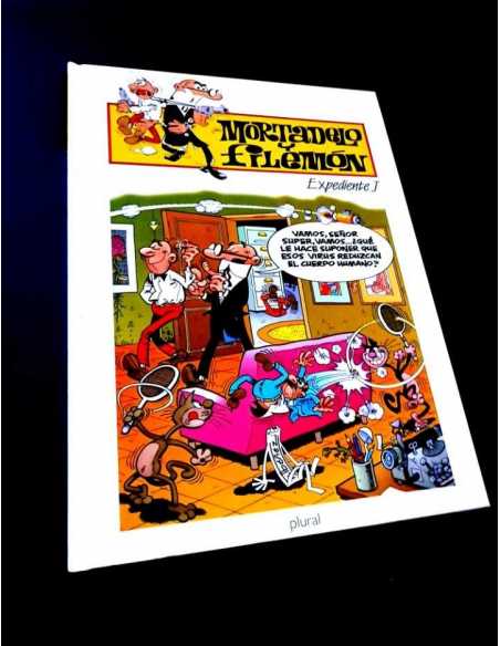 DE KIOSCO MORTADELO Y FILEMON EXPEDIENTE J EDICION PLURAL TOMO TAPA DURA