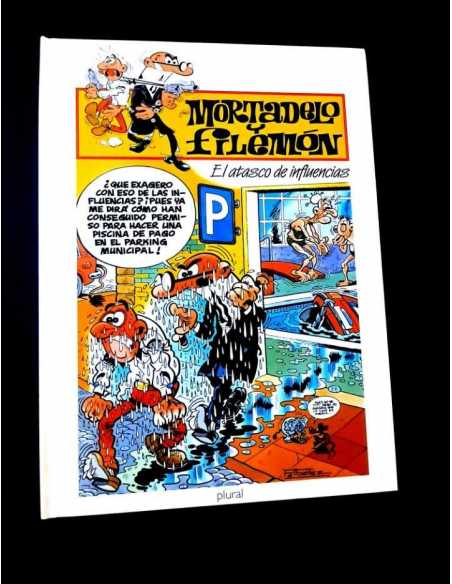 DE KIOSCO MORTADELO Y FILEMON EL ATASCOÑ DE INFLUENCIAS EDICION PLURAL TOMO TAPA DURA