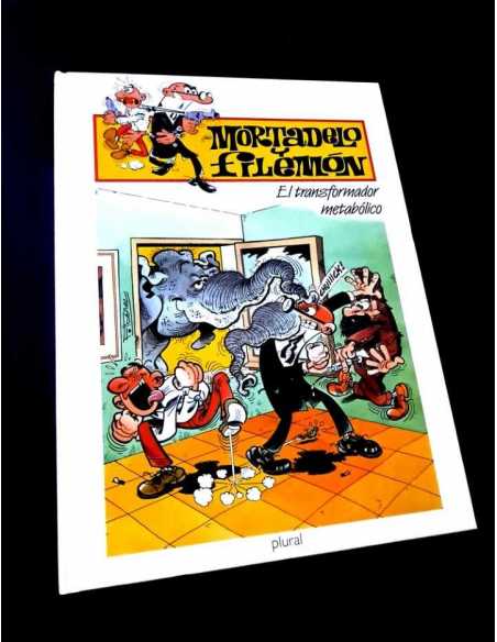 DE KIOSCO MORTADELO Y FILEMON EL TRANSFORMADOR METABOLICA EDICION PLURAL TOMO TAPA DURA