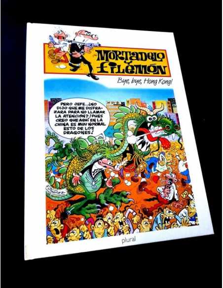 DE KIOSCO MORTADELO Y FILEMON BYE BYE HONG KONG EDICION PLURAL TOMO TAPA DURA