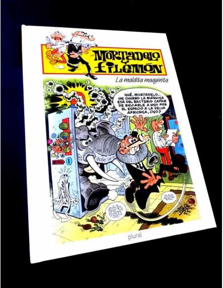 DE KIOSCO MORTADELO Y FILEMON LA MALDITA MAQUINITA EDICION PLURAL TOMO TAPA DURA